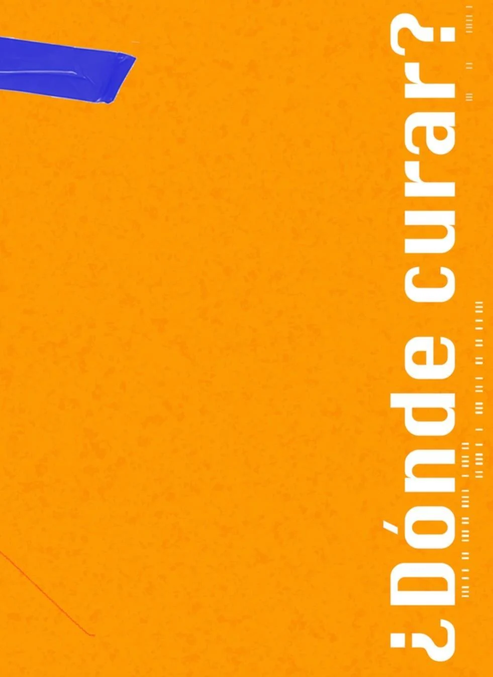 ¿Dónde curar? — registro 01